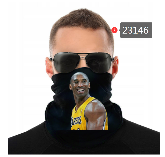 NBA 2021 Los Angeles Lakers #24 kobe bryant 23146 Dust mask with filter